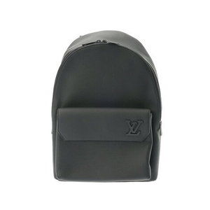 Louis Vuitton Aerogram Takeoff Backpack Noir Black Grain Daypack